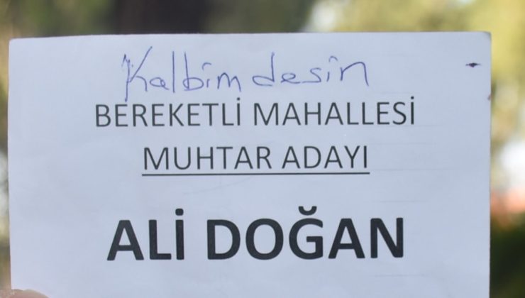 Rakibinin oy zarfından çıkan ‘Kalbimdesin’ yazısı sayesinde seçimi kazandı