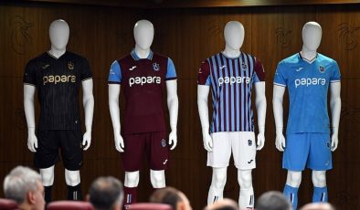 Trabzonspor’un yeni sezondaki “inatçı” formalarının göğüs sponsoru Papara oldu