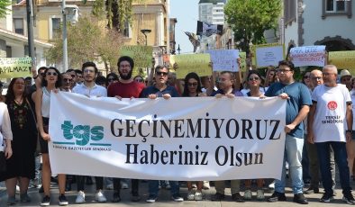 Gazetecilerden ‘maaş’ protestosu: “Geçinemiyoruz haberiniz olsun”